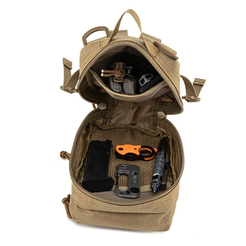 Tactical EDC Pouch Factory - 1000D Laser Cut Mini Waist Phone Utility Bag