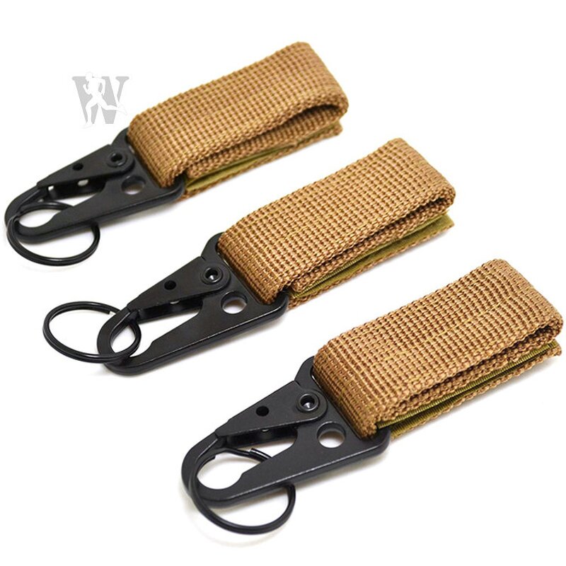 Tactical Key Ring Factory - Outdoor Nylon Belt High Strength Keychain