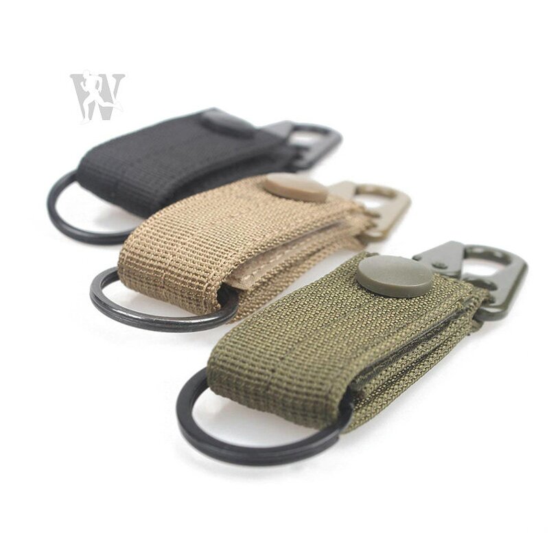 Tactical Key Ring Factory - Outdoor Nylon Belt High Strength Keychain