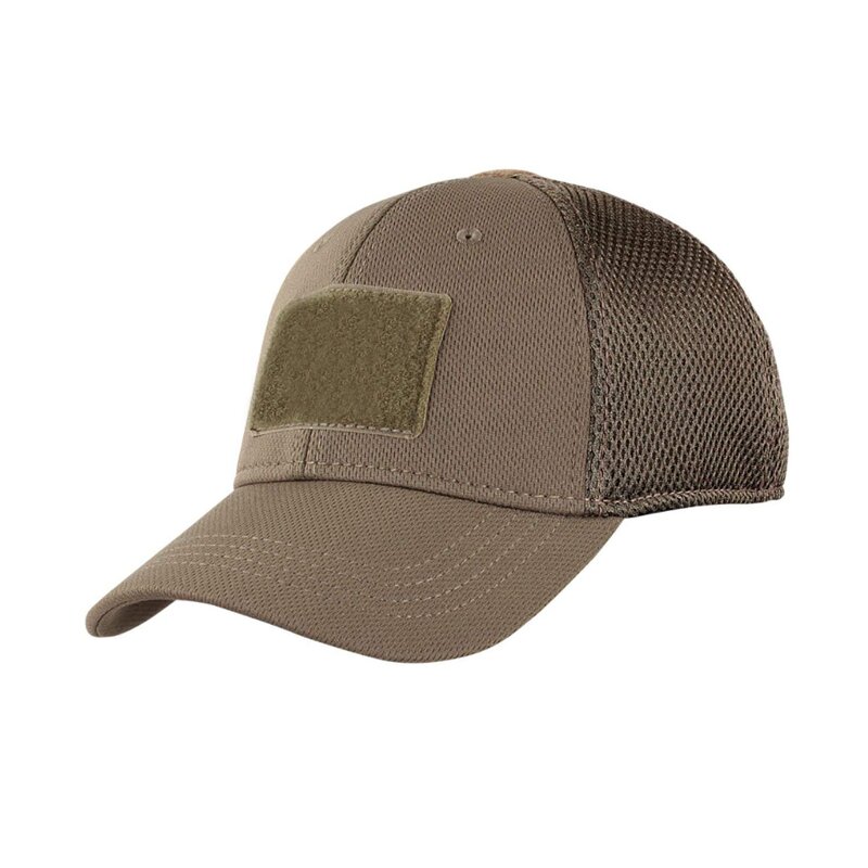 Tactical Mesh Cap Factory - Wholesale Black Cotton Custom Outdoor Sports Hat