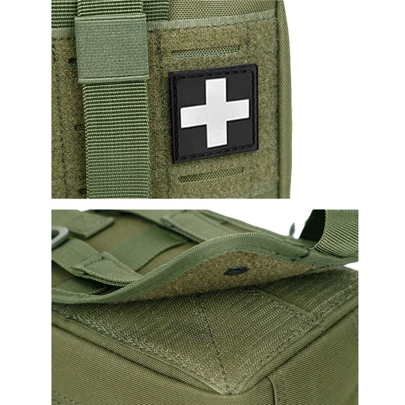 First Aid Pouch Supplier - EMT Rip-away Tactical Molle Medical Utility Bag