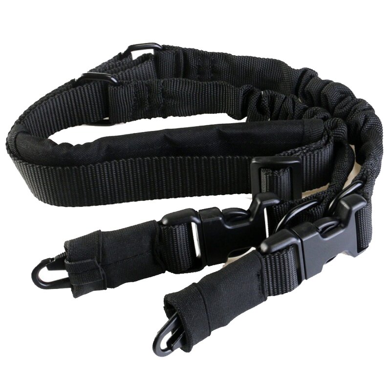 Gun Sling Strap Factory - 2 Point Padded Quick Detach Stealth Bungee Belt