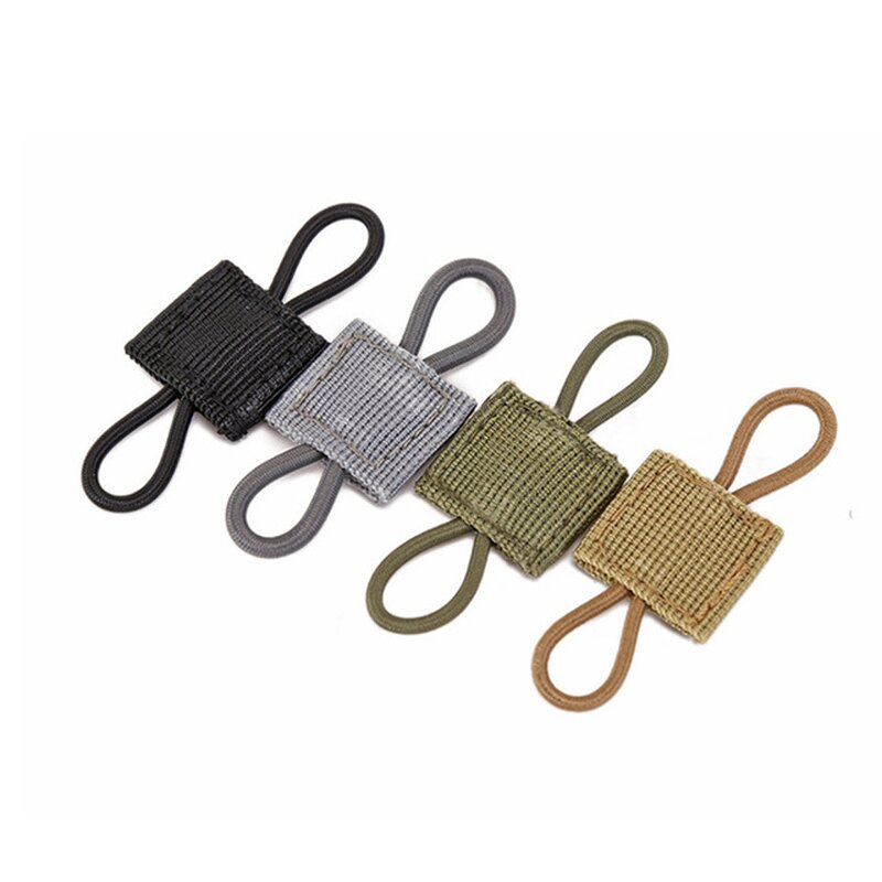 Molle Elastic Ribbon Factory - Tactical Nylon Buckle Binding Retainer for Antenna