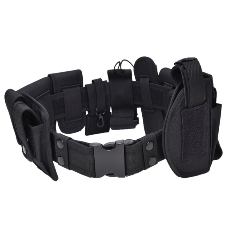 Tactical Utility Belt Supplier - Multifunctional Nylon Belt with Pocket Bag