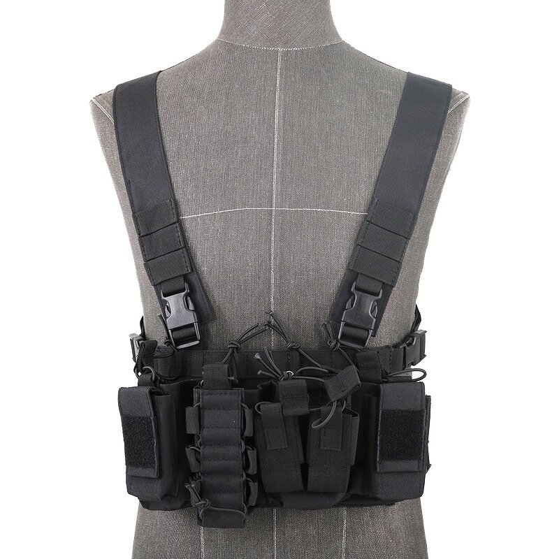 Tactical Chest Rig Supplier - Black CS Outdoor Gear Duty Equipment Vest