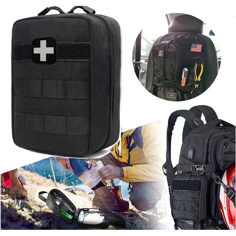 Medical IFAK Pouch Factory - 900D Nylon Tactical First Aid Kit Molle Bag