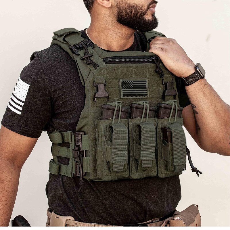 Soft Armor Vest Supplier - Lightweight Quick Release Security Tactical Vest