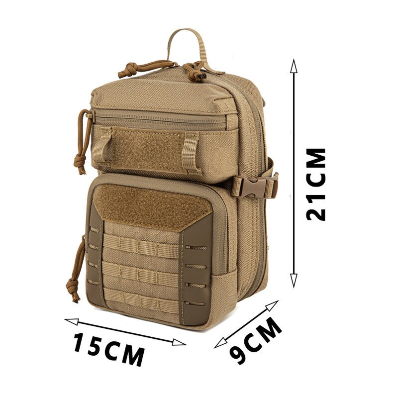 Tactical EDC Pouch Factory - 1000D Laser Cut Mini Waist Phone Utility Bag