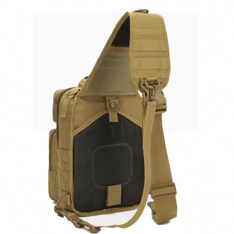 Tactical Shoulder Bag Factory - High Quality 600D Nylon Molle Chest Bag