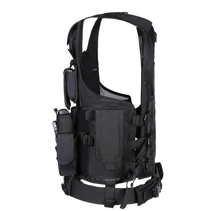 Tactical Combat Vest Manufacturer - Adjustable Outdoor Sport Training Nylon Vest