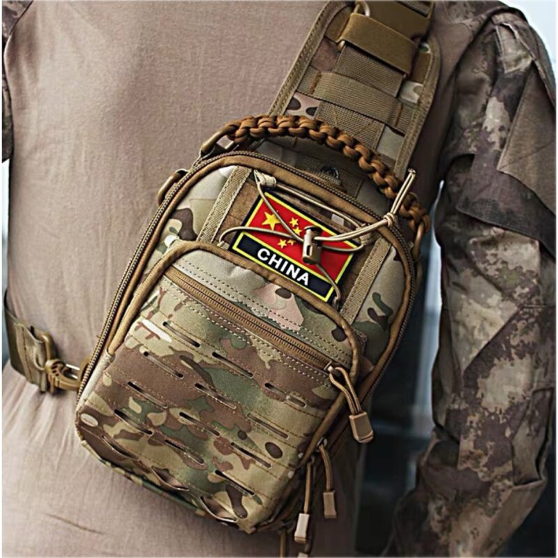 Tactical Sling Bag Manufacturer - Wholesale 1000D Nylon Laser Cut Molle Bag