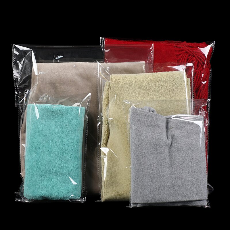 Self-adhesive Packing Bag Factory - Wins Flying Custom Clear BOPP Flat Poly T-shirt OPP Plastic Packaging