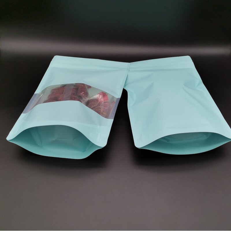 Stand up Zipper Bag Supplier - Wins Flying Brown Kraft Paper Resealable Ziplock Heat Sealable Food Storage