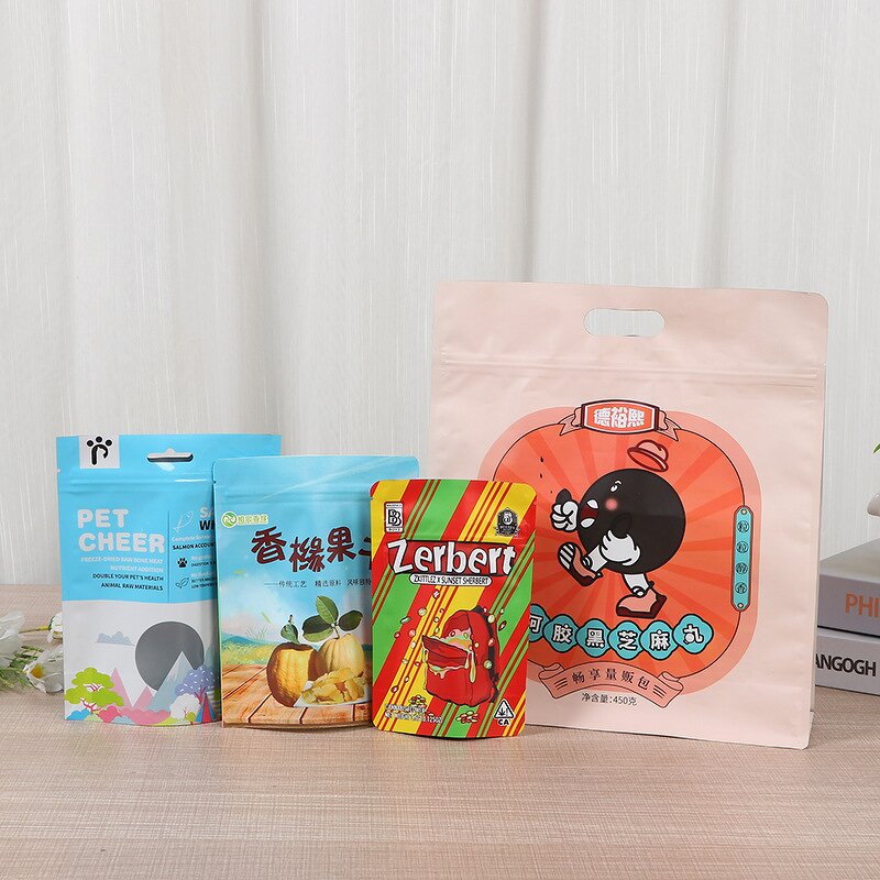 Plastic Zipper Lock Bag Manufacturer - Wins Flying Reusable Aluminum Foil Nut Snack Candy Sealed Food Dried Fruit