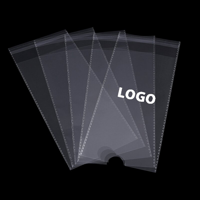 Clear Plastic Bags Supplier - Factory Price Customized Transparent Opp with Self Adhesive