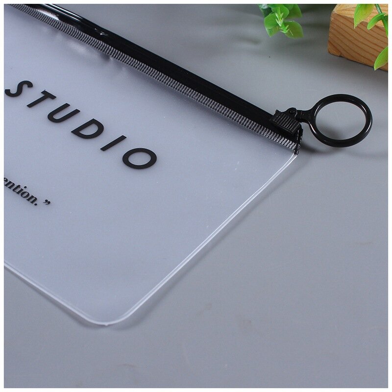 Jewelry Packaging Bags Supplier - Wins Flying Custom with Logos Pvc Clear Frosted Pouch Small Zipper Bag