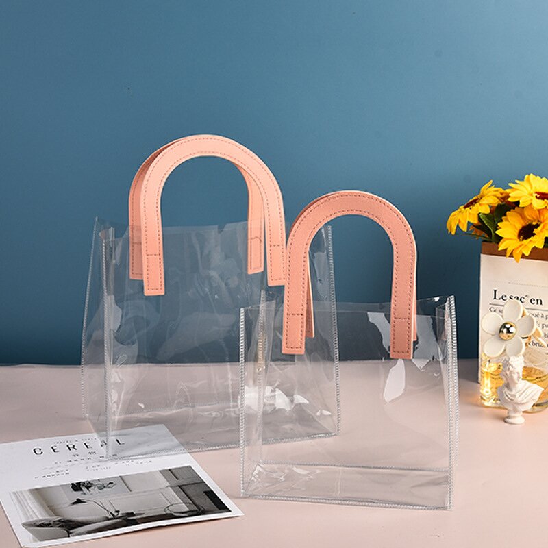 Waterproof Storage Bag Supplier - Wins Flying Pvc Shopping Tote Bag Transparent Packing Stand up Pouch