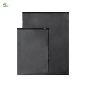 Clothing Zip Lock Bags Manufacturer - Hot Selling Customized Black Poly Bags for Packaging Hoodie Pouch