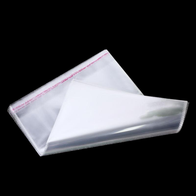 Clear Plastic Bags Supplier - Factory Price Customized Transparent Opp with Self Adhesive
