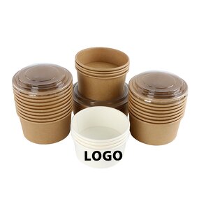 Salad Bowl Supplier - Wins Flying High Quality Disposable Food Grade Custom Printed with PET Lids