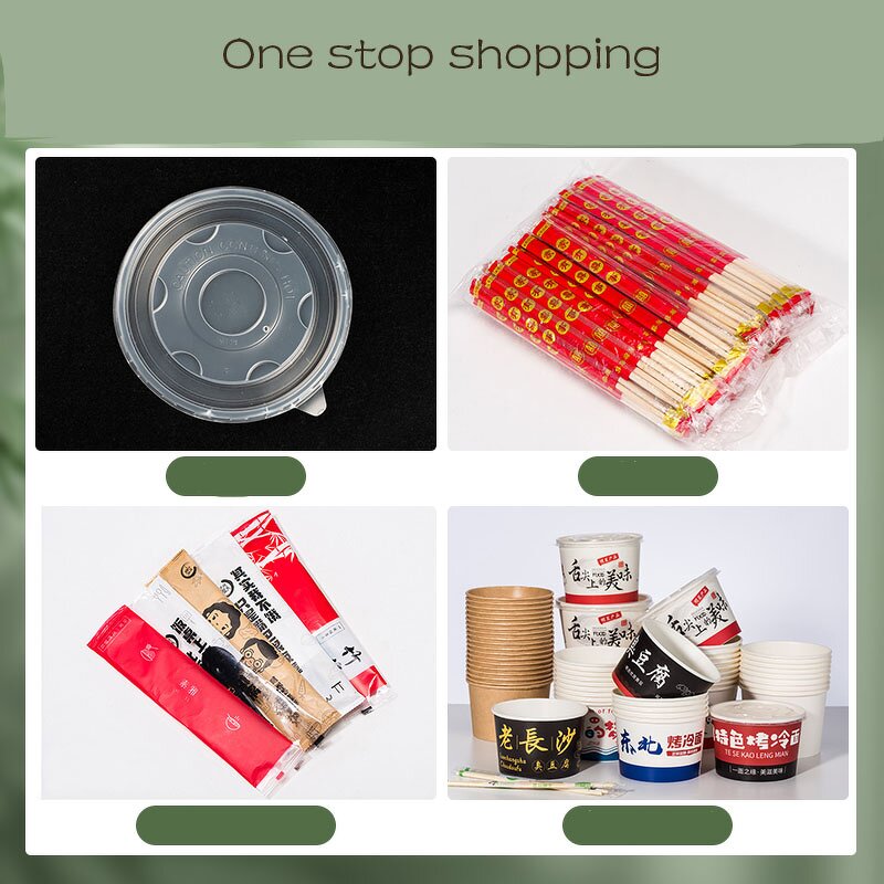 Take Away Paper Bowl Supplier - Wins Flying Free Sample 400ml~1500ml Disposable Kraft Round Bowl for Packaging