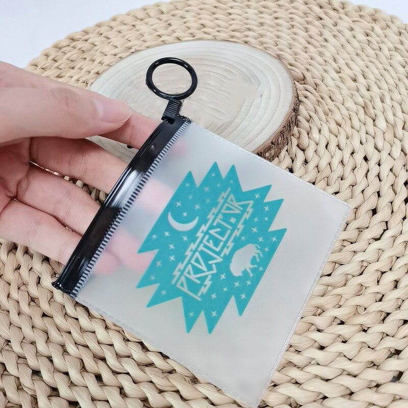 Makeup Bag Factory - Wins Flying Zip Lock Custom Printed Logo Clear PVC Plastic Cosmetic Bag