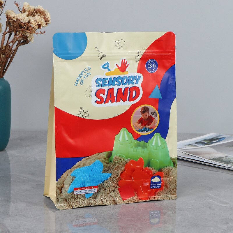 Custom Stand up Pouch Supplier - Wins Flying Pet Cat Food Bag Square Bottom Eight-side Seal Packaging