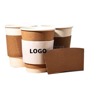 Coffee Cup Sleeve Factory - Wins Flying Hot Paper Cup Sleeve Custom with Logo Coffee Paper Cups