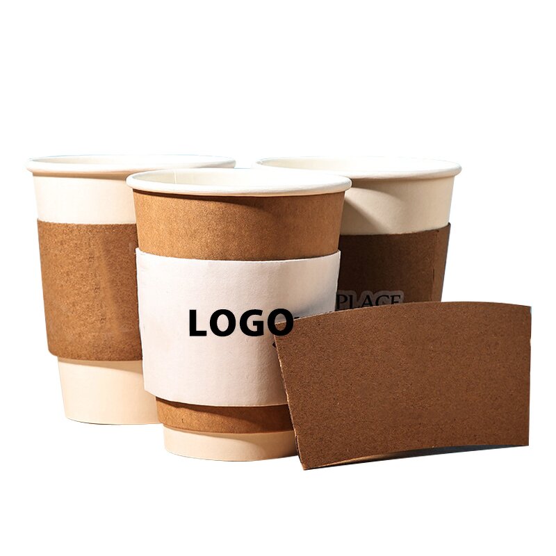 Coffee Cup Sleeve Factory - Wins Flying Hot Paper Cup Sleeve Custom with Logo Coffee Paper Cups