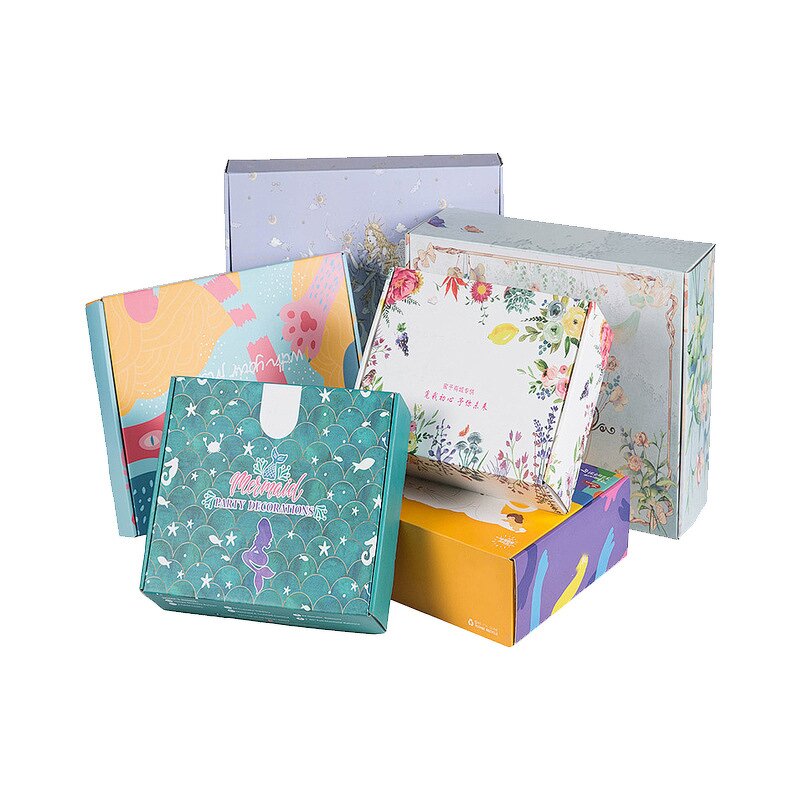 Shipping Box Manufacturer - Wins Flying Corrugated Custom Printed Logo Kraft Cardboard Shoe