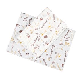 PE Coated Sandwich Paper Manufacturer - Wins Flying Custom Design Size Grease Proof Deli Burger Wrapping