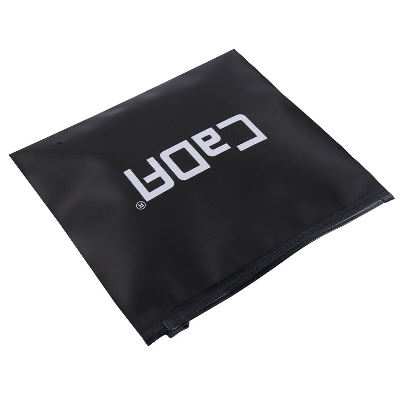 Biodegradable Mailer Bag Supplier - Custom Poly Shipping Gold Foil Matte Black Plastic Ziplock Bags