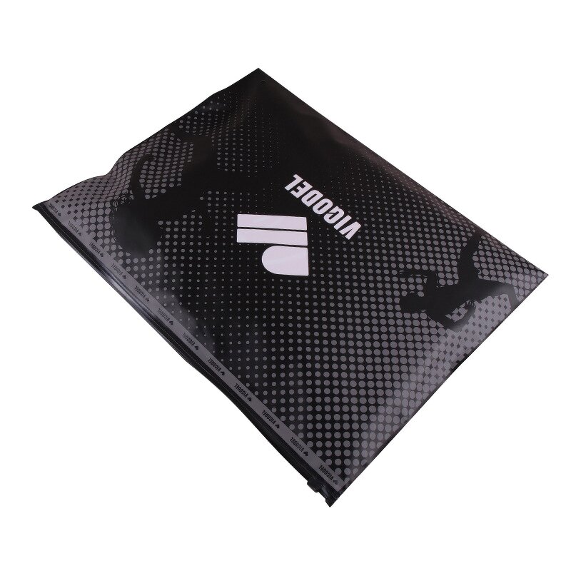 Custom Garment Packing Bag Manufacturer - with Ziplock Plastic Black Frosted Clothing Package Pouch