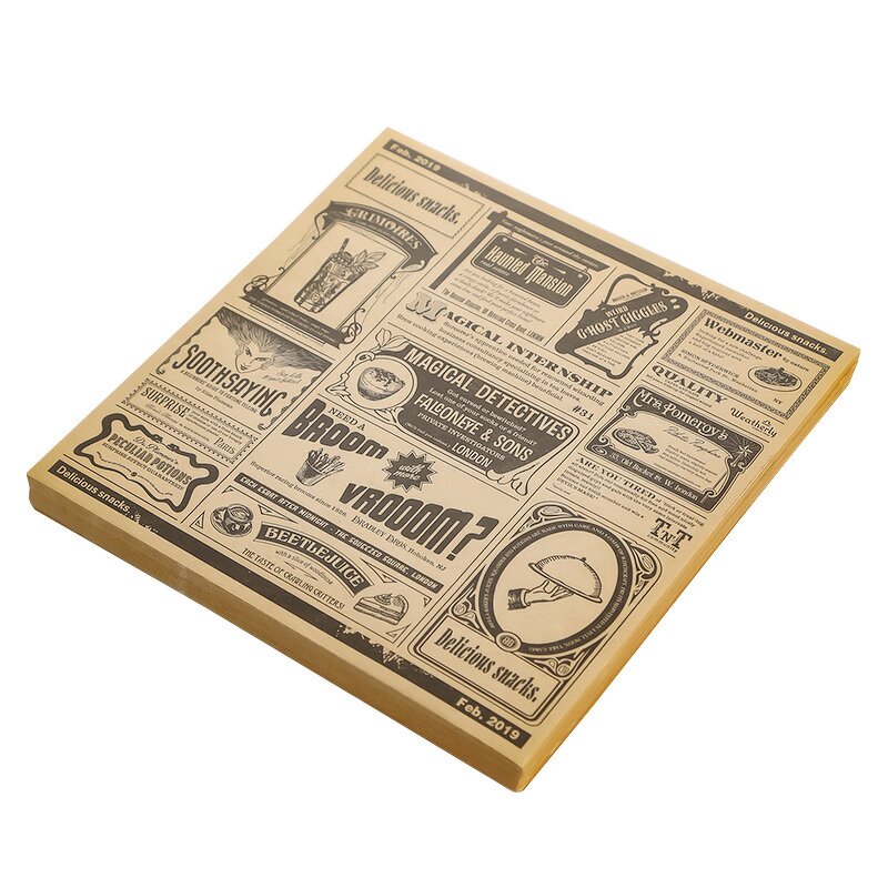 Burger Kraft Paper Supplier - Wins Flying Grease Proof Reusable Parchment Baking Butter Sandwich Wrap