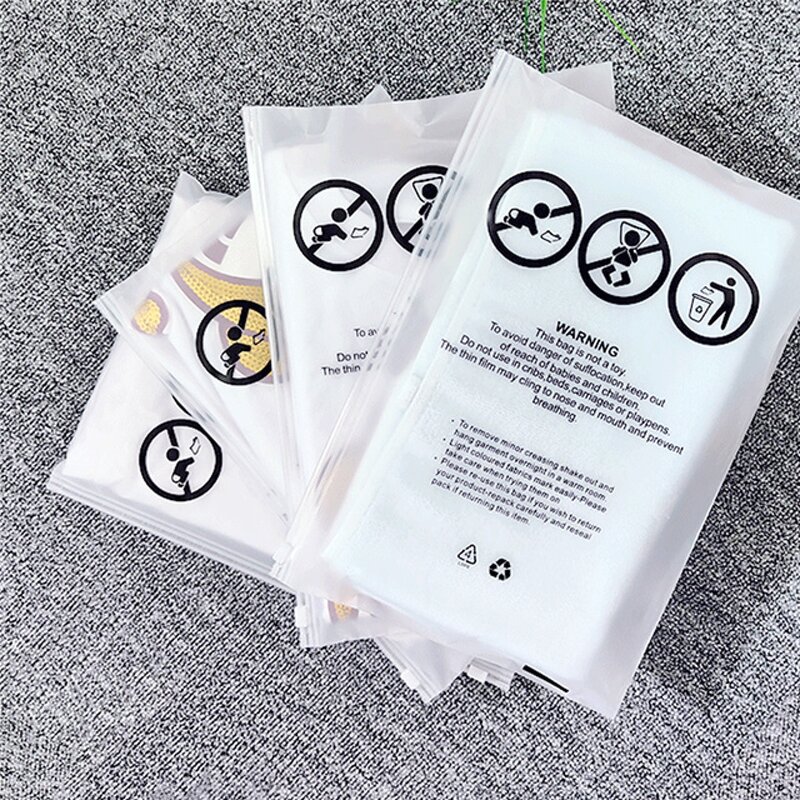 Swimwear Zicello Bag Factory - Wins Flying Frosted Clothing Print Eco Friendly Apparel Package PVC Plastic