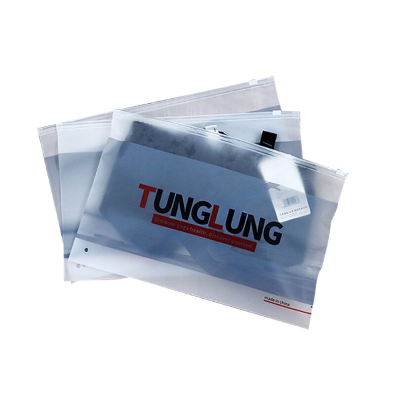 PE Ziplock Bag Supplier - Custom Print Eco Friendly Sustainable Waterproof Clear Swimwear Frosted