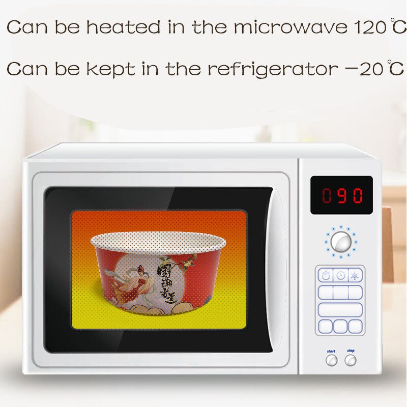 Food Grade Paper Bowl Factory - Wins Flying 32 oz Kraft Paper Bowl for Hot/Cold Containers WITH LID