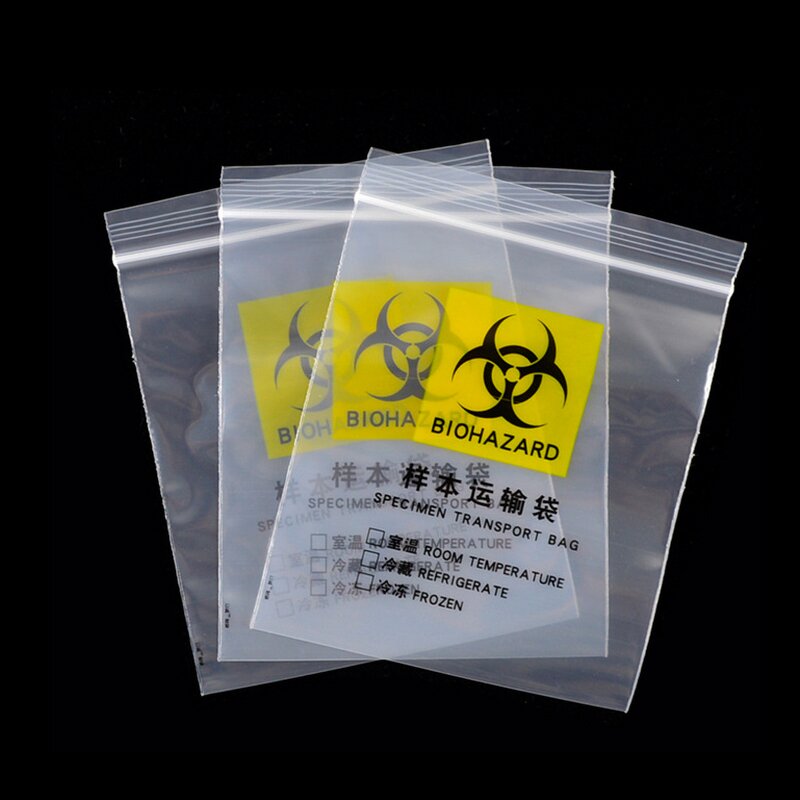 Self Sealing Bag Factory - Customized Plastic Transparent Pe Storage Ziplock Bag for Package