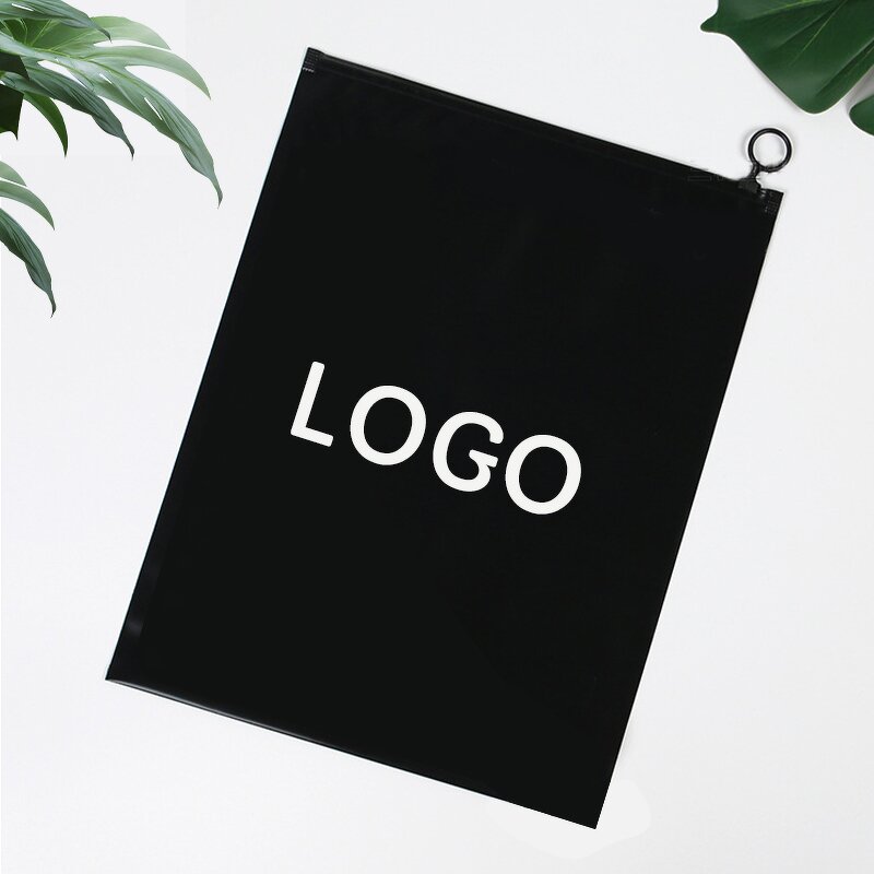 Frosted Garment Bag Factory - Wins Flyinng Black Zipper Bag Garment Seal Pocket Plastic