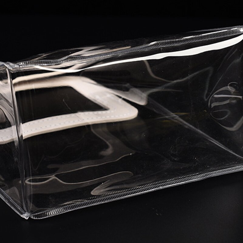 Waterproof Packaging Bags Supplier - Pvc Clear Plastic Pouch Travel Toiletry Zipper Bag Transparent Duffel