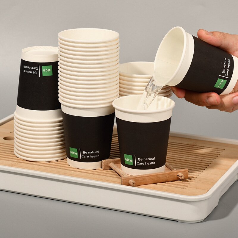 Custom Paper Cup Manufacturer - Wins Flying Hot Paper Cup Disposable Ripple Wall Coffee Cup