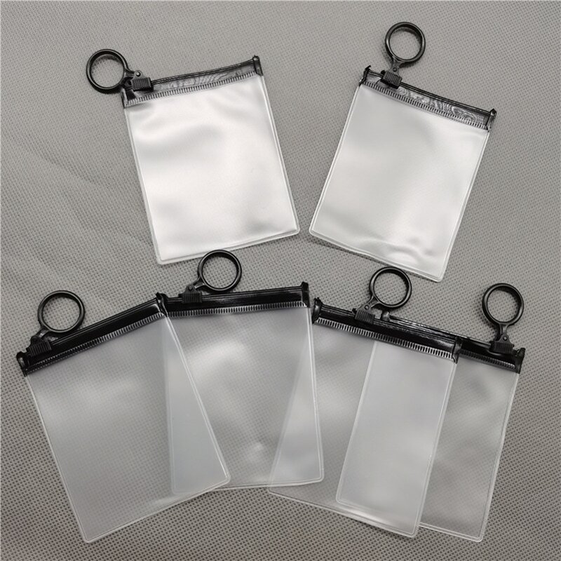 Plastic Jewelry Packaging Supplier - Wins Flying Wholesale Custom Transparent Small Pvc Pouch Clear Cosmetic Bags