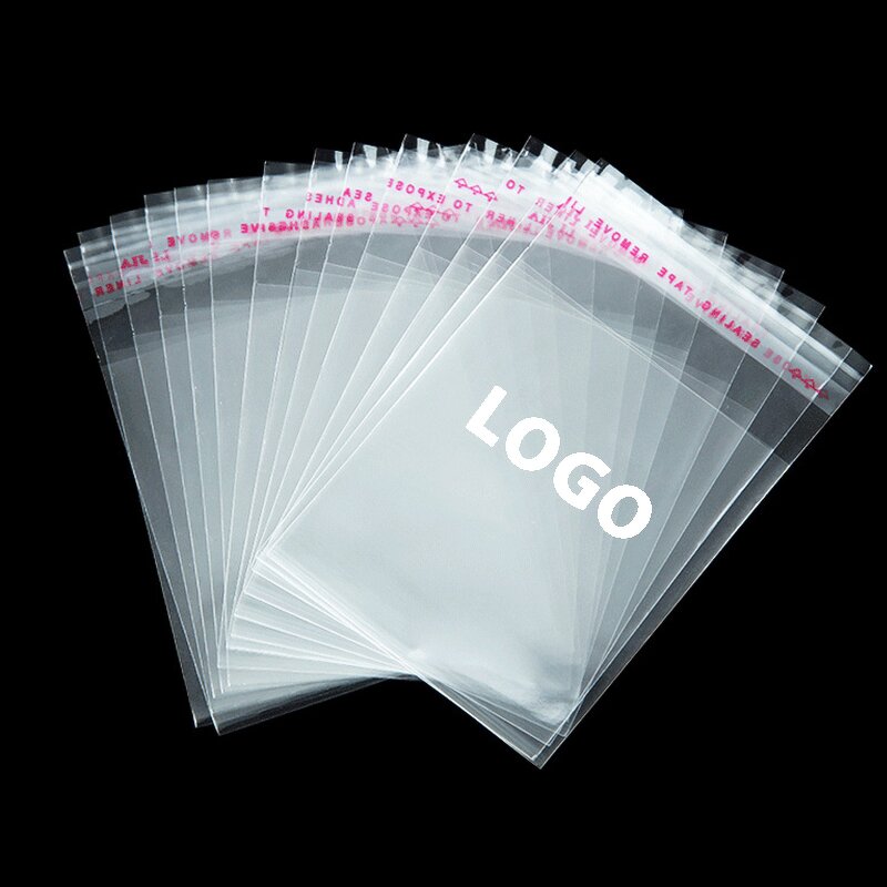 Self-adhesive Packing Bag Factory - Wins Flying Custom Clear BOPP Flat Poly T-shirt OPP Plastic Packaging