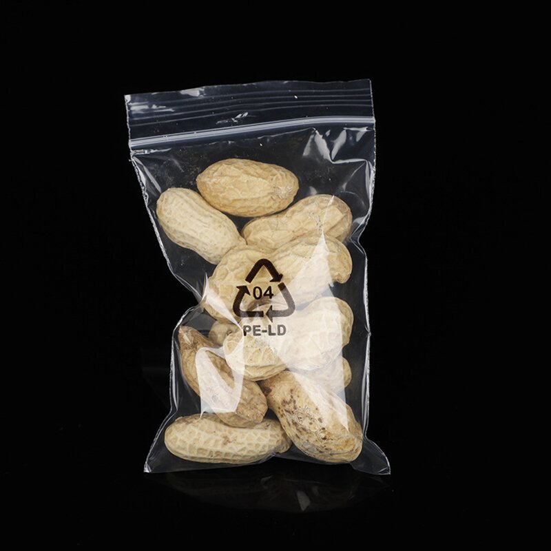 Eco Friendly Plastic Bag Factory - Recycled Plastic Zipper Pe Biodegradable Custom Bags With Logo