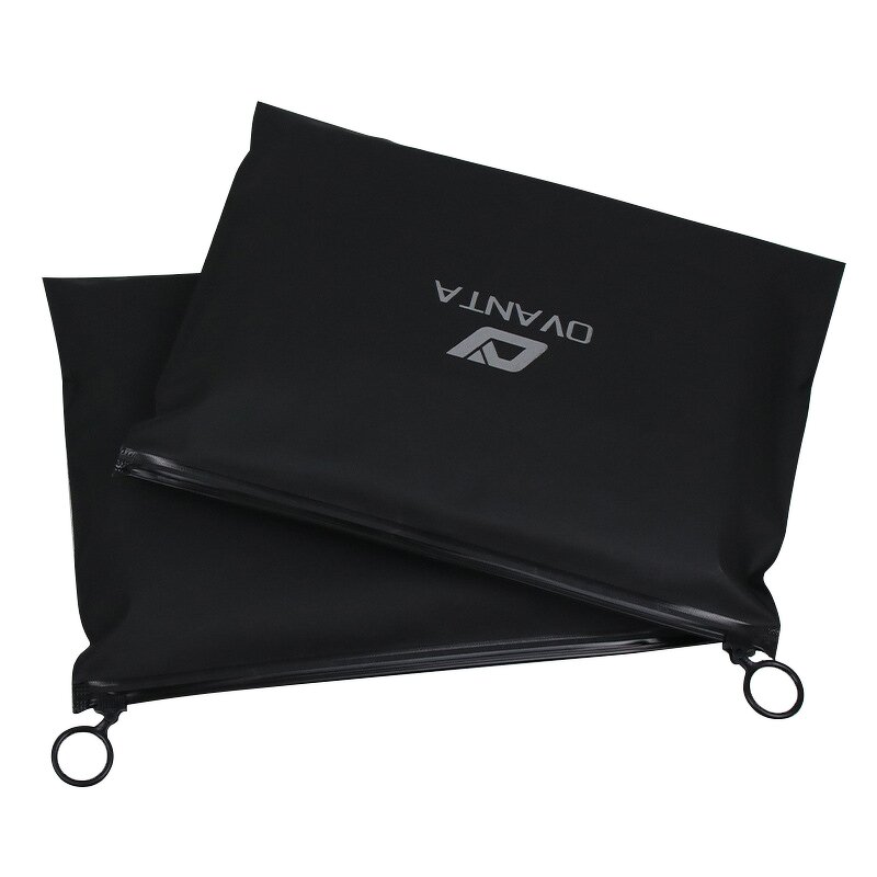 Custom Garment Packing Bag Manufacturer - with Ziplock Plastic Black Frosted Clothing Package Pouch