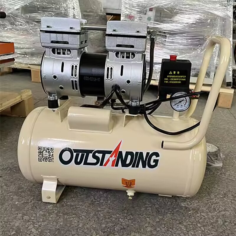 Air Compressor Pump Factory - 1500W 50L Quiet Oil Free for Heat Press