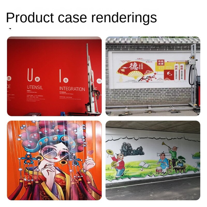 Wall Printer Supplier - 3D Vertical UV for Indoor Outdoor Mural Painting