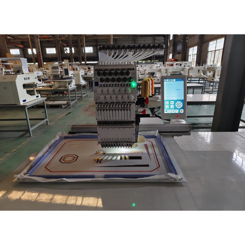 Embroidery Machine Supplier - High-Speed 12-Needle Single Head Easy Operation