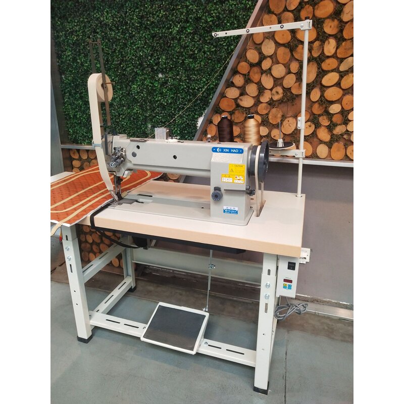 Industrial Sewing Machine Manufacturer - Double Needle Long Arm Heavy Material