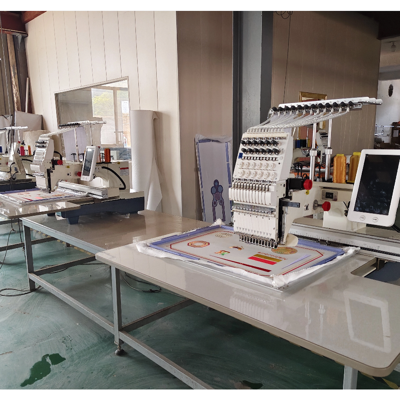 Embroidery Machine Supplier - High-Speed 12-Needle Single Head Easy Operation